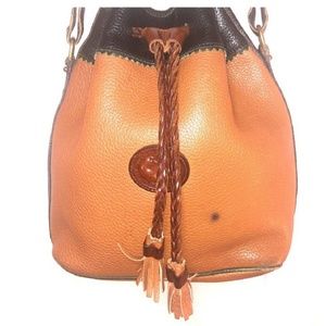 vintage dooney and bourke multi color shoulder bag